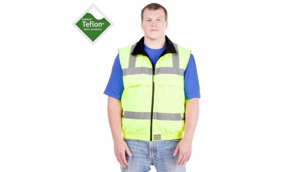 Utility ProWear High Visibility Reversible Vest Class 2, YLW, LARGE UHV1001-L-Y