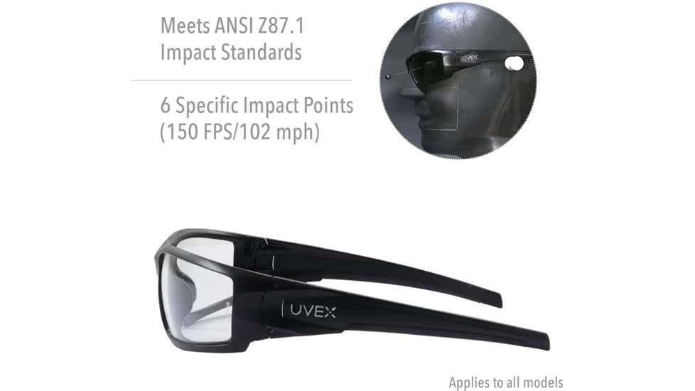 UVEX Uvex Hypershock Glasses Smoke Brown Frame/Gold Mirror HC Lens, S2964