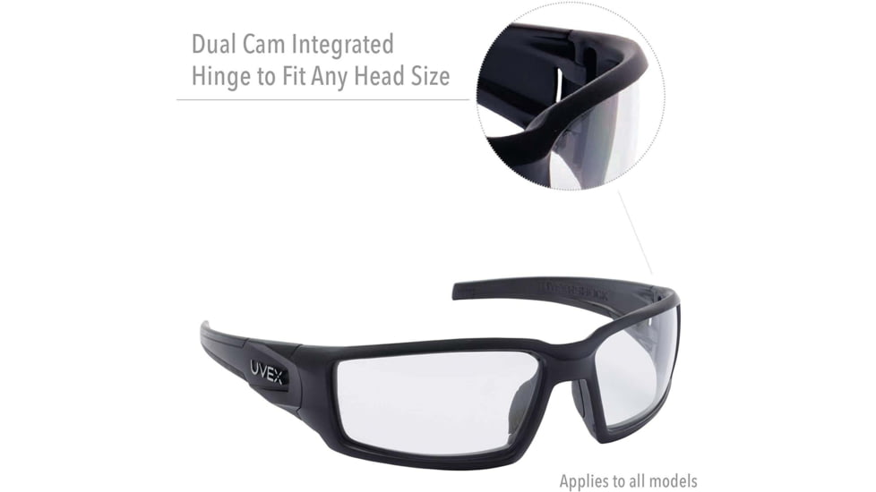 UVEX Uvex Hypershock Glasses Smoke Brown Frame/Gold Mirror HC Lens, S2964