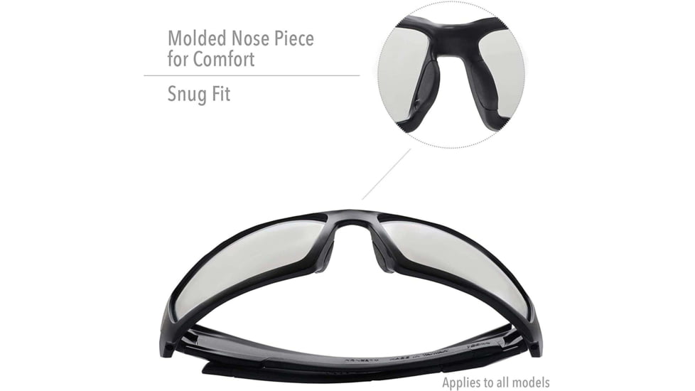 UVEX Uvex Hypershock Glasses Smoke Brown Frame/Gold Mirror HC Lens, S2964