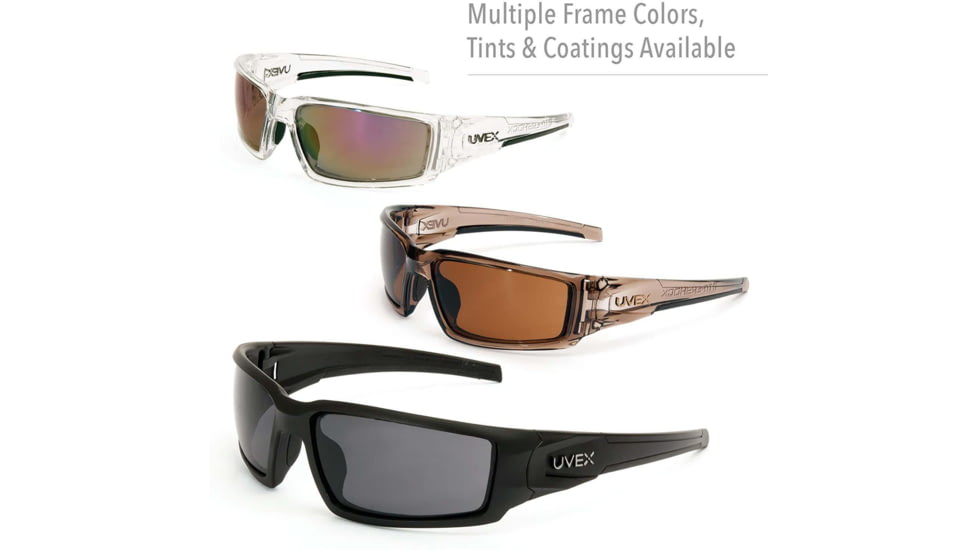 UVEX Uvex Hypershock Glasses Smoke Brown Frame/Gold Mirror HC Lens, S2964