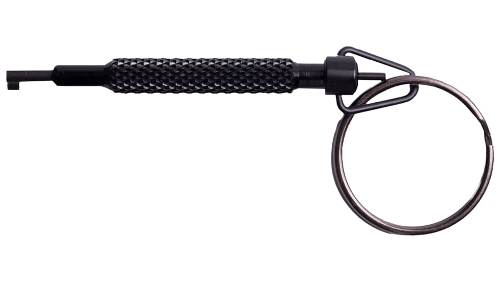 Uzi Accessories Handcuff Key Rotating, Black, Metal, 0.90 oz, UZIKEYROTATI