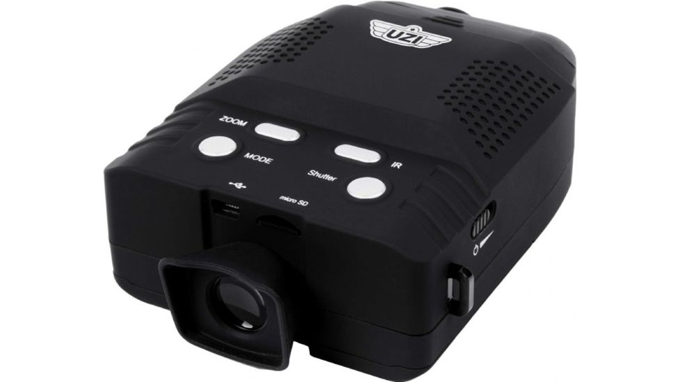 UZI Digital Night Vision Monocular, 8gb SD, Black UZI-NV-100