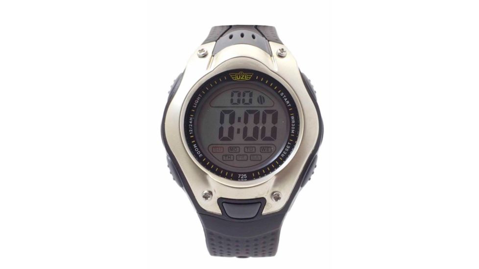 UZI Digital Sport Watch 12/24 Hr T - UZI-W-725