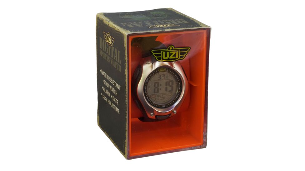 UZI Digital Sport Watch 12/24 Hr T - UZI-W-725