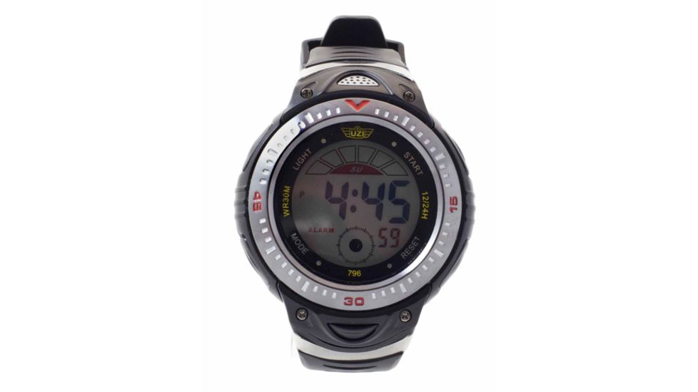 UZI Digital Sport Watch 12/24 Hr T - UZI-W-796