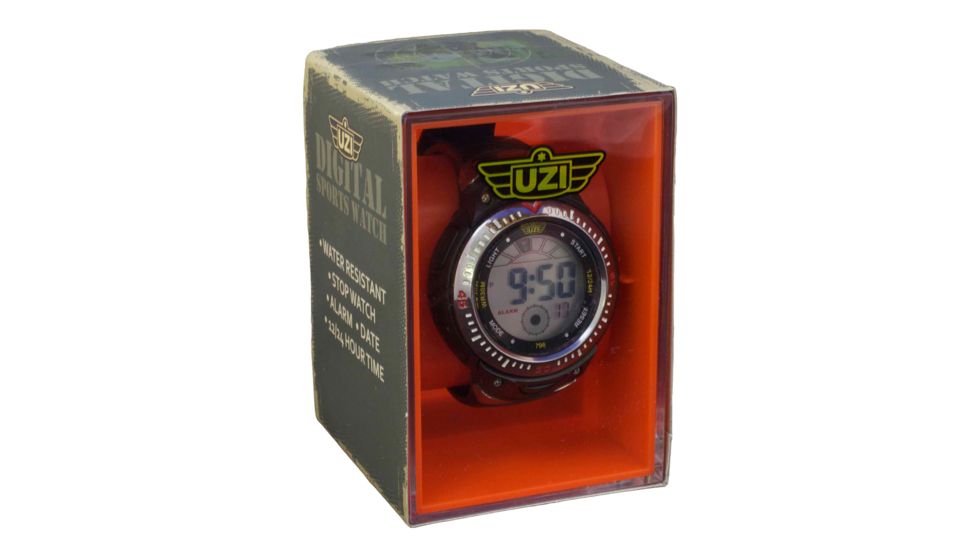 UZI Digital Sport Watch 12/24 Hr T - UZI-W-796