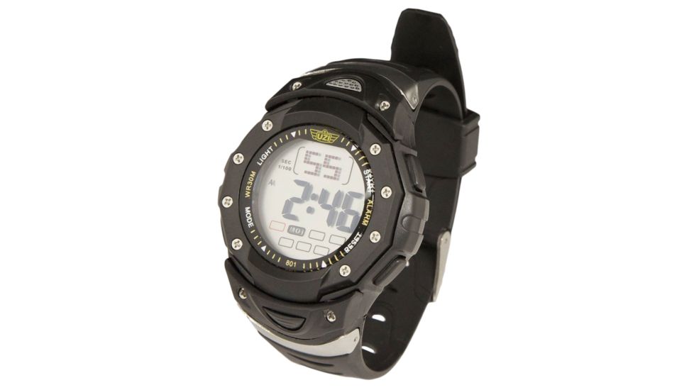 UZI Digital Sport Watch 12/24 Hr T - UZI-W-801
