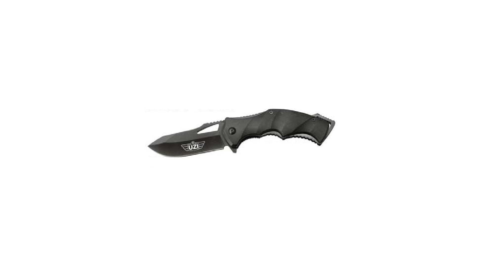 UZI Responder Serrated Blade, Black UZK-FDR-002