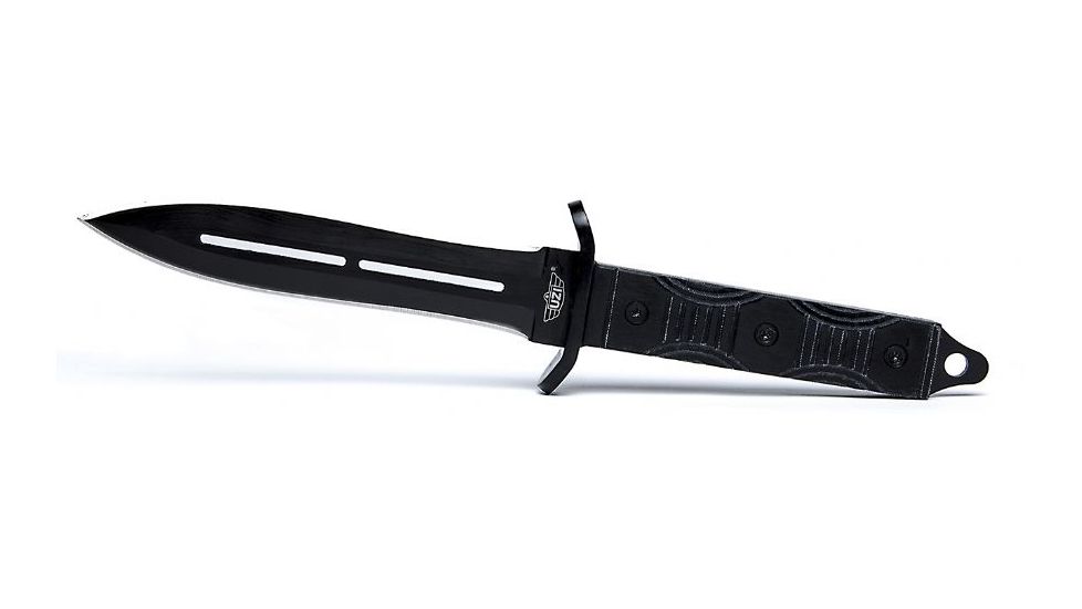 UZI Stealth Commander I Stainless Steel Blade, Black UZK-FXB-003