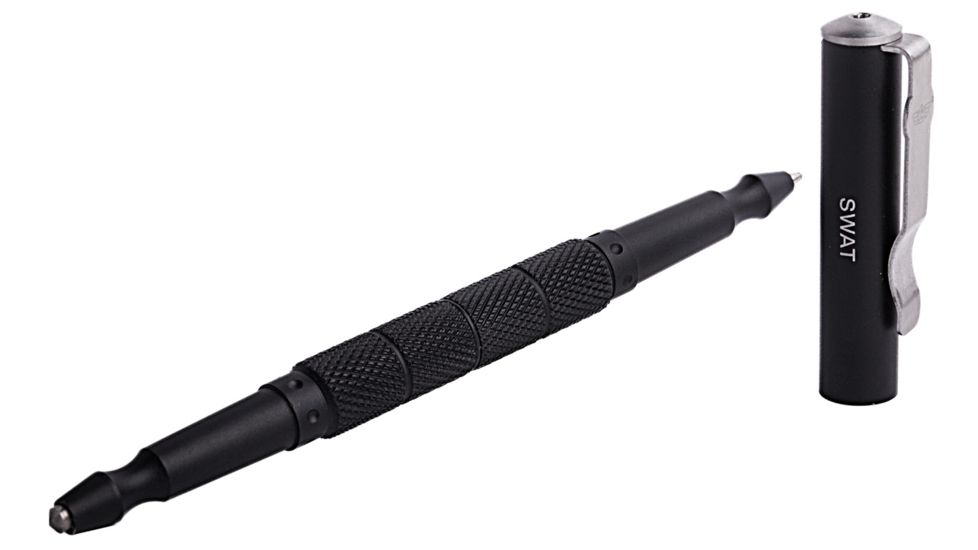 UZI Tactical Glassbreaker Pen, Black UZI-TACPEN5-BK