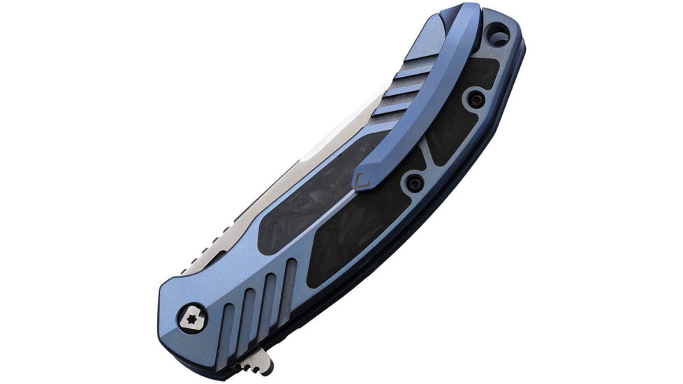 V NIVES Tectonic Linerlock CF Blue