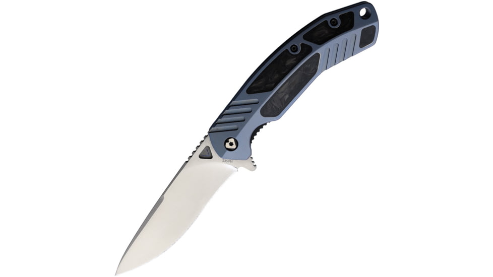 V NIVES Tectonic Linerlock CF Blue