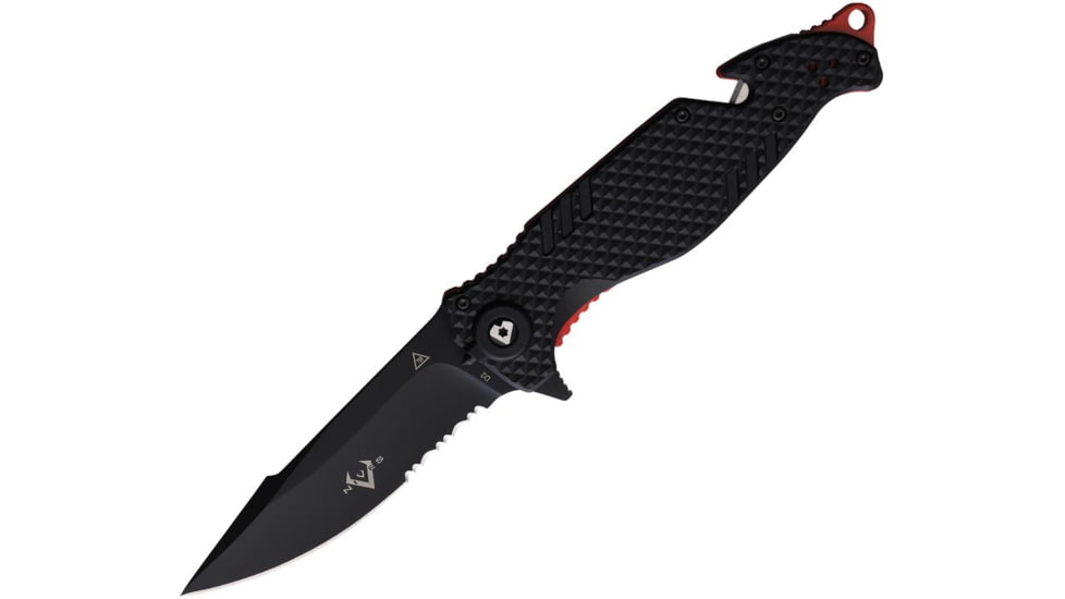 V NIVES Trail Blazer Black Thin Red Li VNI03095