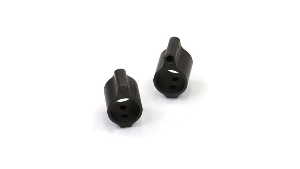 V Seven 17-4 Stainless Gas Block, .625, Dlc Black, S.625-Blk