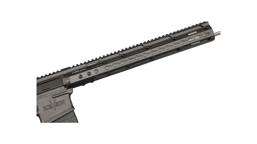 V Seven Harbinger 308 Complete Upper, 1-10 twist, 5/8x24 Thread, Ultralight, 18in, Black, 18HAR 308 FLT-UR