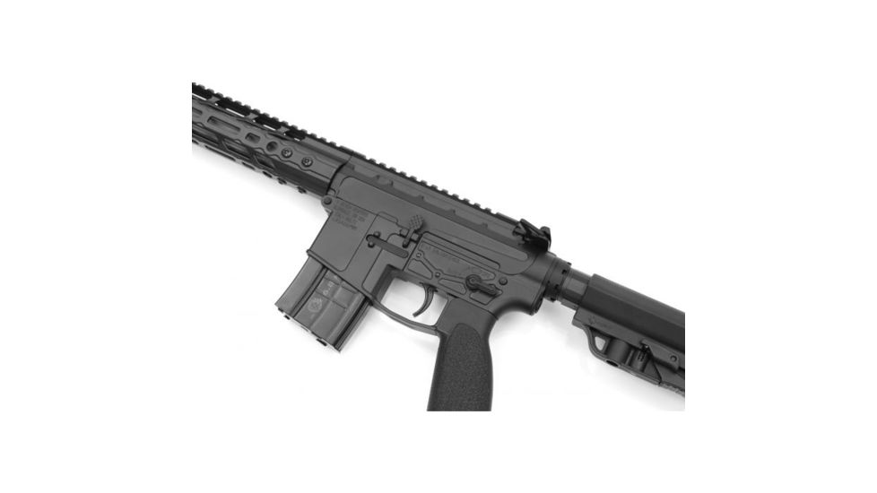 V Seven Enlightened 224 Valkyrie Complete Upper, 1-7-in twist, 1/2 x 28 Thread, 20in, Black, 20ENLI 224 FLT-UR
