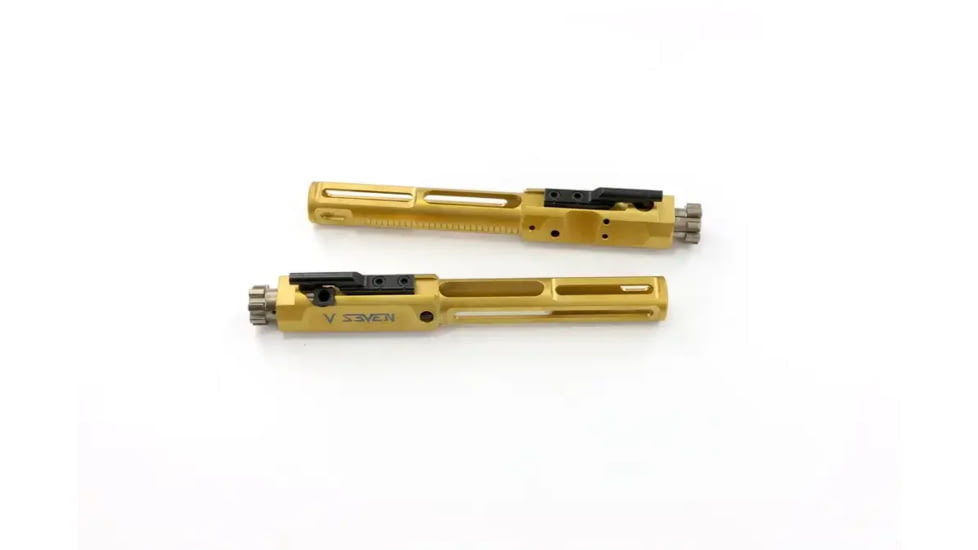 V Seven AR-10 Carrier, .308 Winchester, Gold, CARR-TiN308