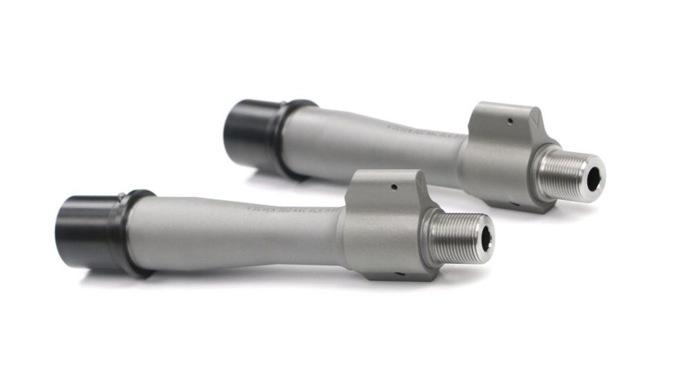 V Seven Barrel, .300 AAC Blackout, 5.5 inch, Medium Contour, 1-7 Twist, 5/8x24 Thread, 416R, Stainless Steel, 300M7T 5.5