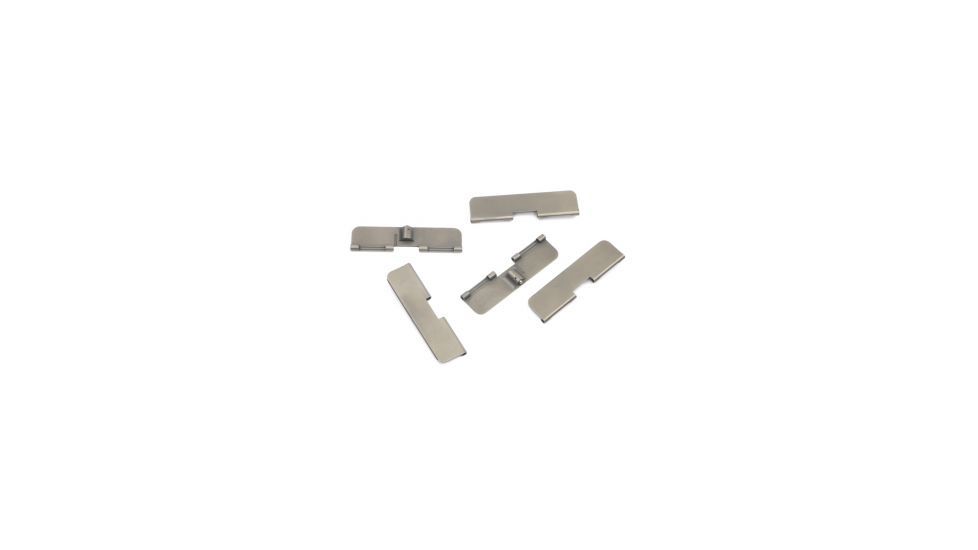 V Seven Ejection Port Door, .308, Grade 2 Titanium, Raw Finish, Silver, TI-PD308