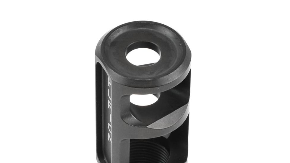 V Seven Furion Muzzle Brake 5/8 X 24, Ionbond Black, MB3G 7.62/6.8BLK