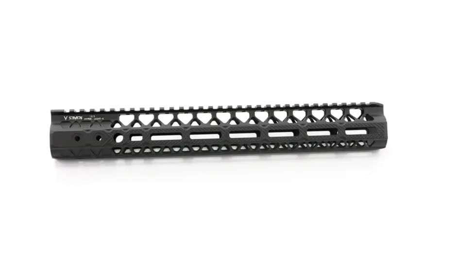 V Seven Magnesium Hyper-Lightx Series AR-15 M-LOK Handguard, 13.5in, HYPLIGHTX 13.5ML