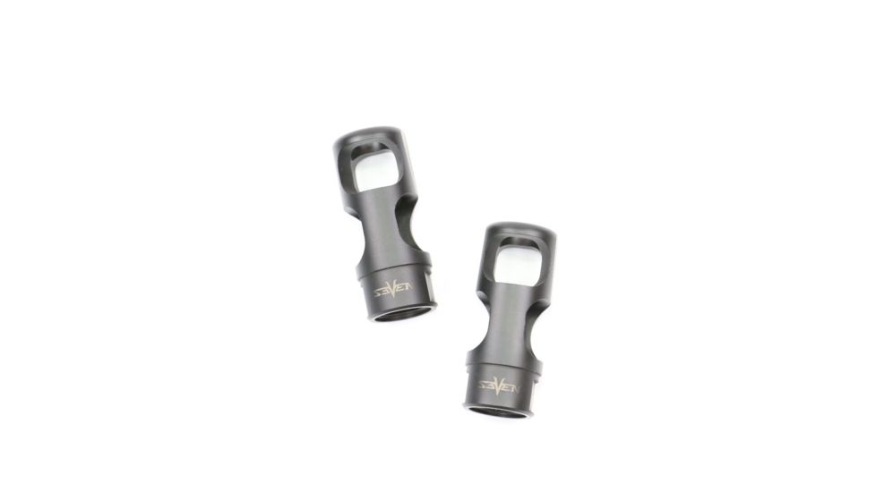 V Seven Muzzle Brake 1/2 X 28 Threads For 556, Nitride Black MB-NB-5.56