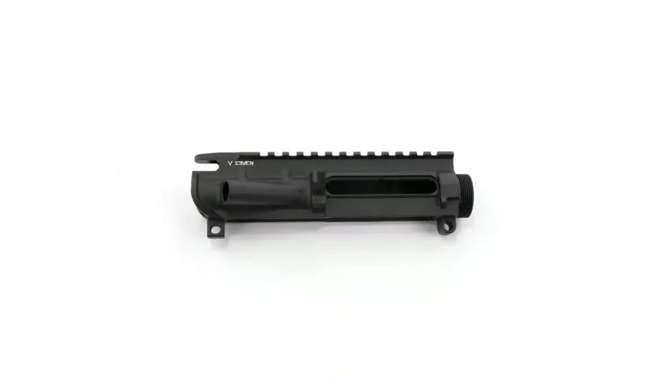 V Seven Sovereign AR-15 Threaded Stripped Upper Receiver w/Forward Assist, Cerakote Armor Black, SOV-UR556