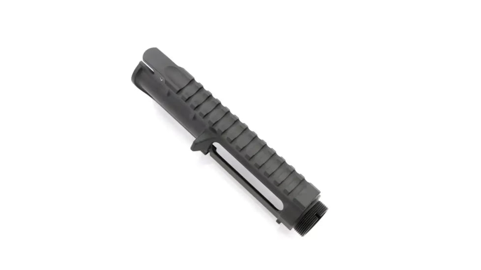 V Seven Sovereign AR-15 Threaded Stripped Upper Receiver w/no Forward Assist, Cerakote Armor Black, SOV-UR556L