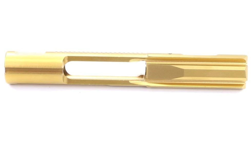 V Seven Tin Gold 5.56 AR-15/M16 Carrier, w/Properly Staked Gas Key, 8620 Alloy, 16.5 in, CARR-TiN556