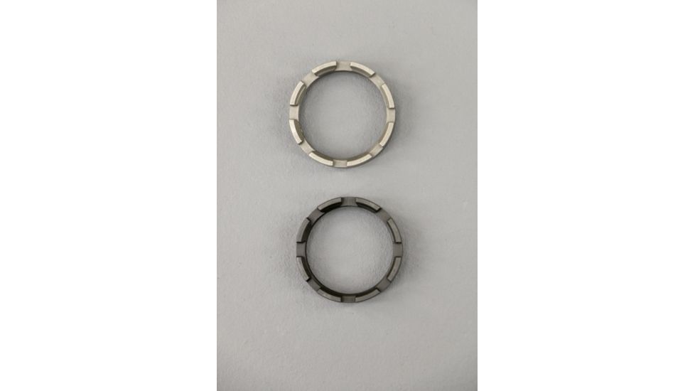 V Seven Titanium Castle Nut, Raw LWCN-TI