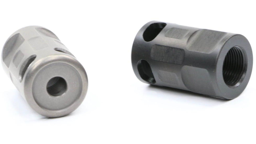 V Seven Titanium Micro Brake 1/2 X 28 For 5.56, Raw, MB TI-MICRO 556