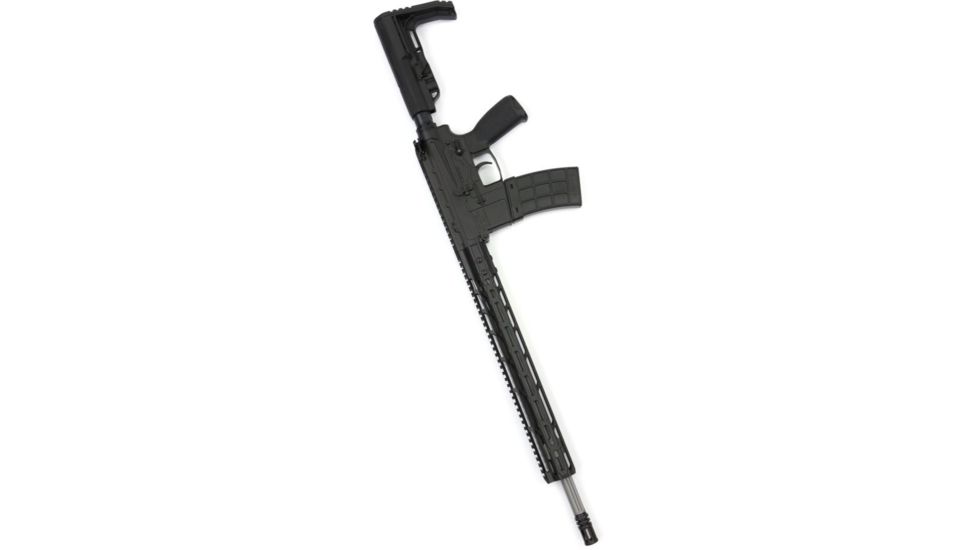 V Seven Valkyrie Enlightened Complete Upper , .224, 18in, 1-7-in twist, 1/2 x 28 Thread, Black, 18, 18ENLI 224 FLT-UR