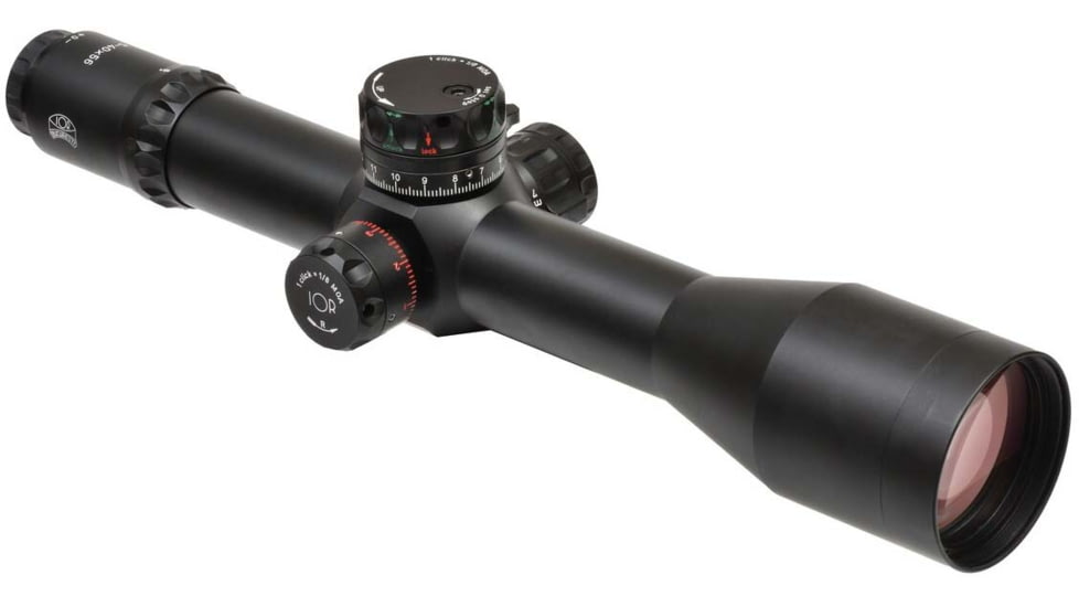 Valdada Crusader-2 Rifle Scope, 5-40x56, 40mm, First Focal Plane, MOA/MOA, 1/8 Turrets, Xtreme X1 Illum, Black, VAL-T scope 20-1