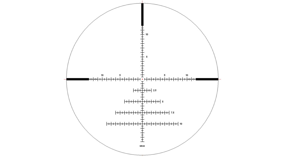 Valdada Tactical Rifle Scope, 2-16x42, 35mm Tube, First Focal Plane, Mil/Mil, Xtreme X1 Illum, Side Focus, Black, VAL-TacticalScope30
