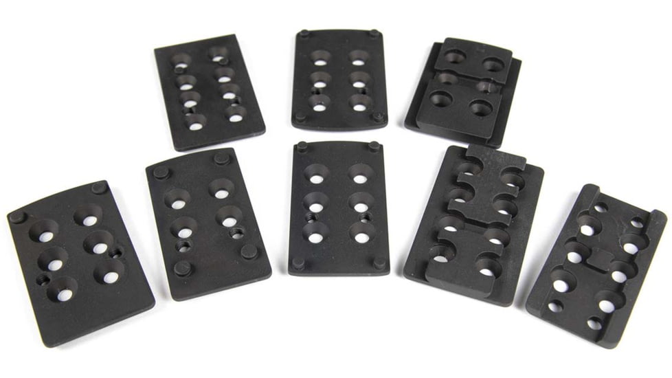 Valhalla Tactical Hanger Optic Plate for ACRO, Black, VLT-HNGROP-AO-BK