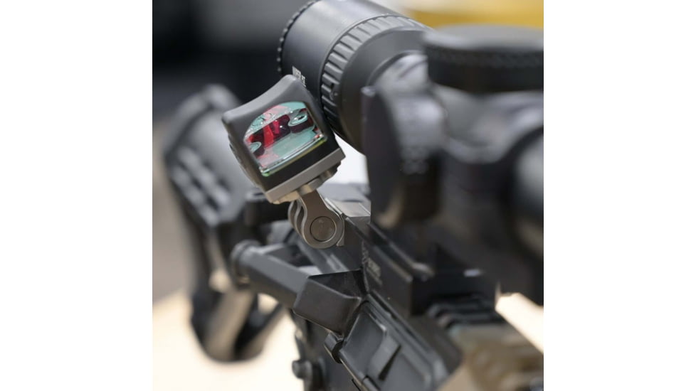 Valhalla Tactical Ruhk Adjustable Offset Mount for RMR/Holosun, Absolute Co-Witness, Raw Titanium, VLT-RUKHAC-RM-RT