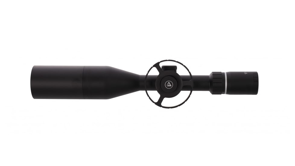 Valiant Optics Kronos Rifle Scope, 3-12x56mm, 30mm Tube, SIR FBR RGB Illuminated Reticle, Fixed Parallax - 100 yds, Black, VL6002