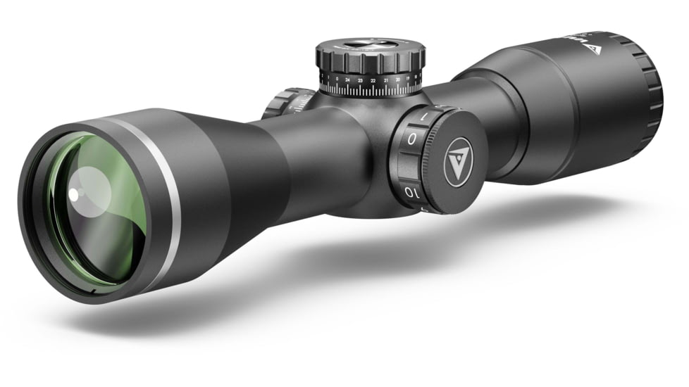 Valiant Optics Kronos SIR Rifle Scope, 4x40mm, 30mm Tube, Arc Reticle, Black, VL3002