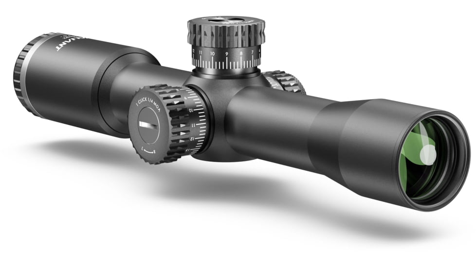 Valiant Optics Themys SF Compact Rifle Scope, 10x32mm, 30mm Tube, Mil HFT MRAD Reticle, Black, VL4003
