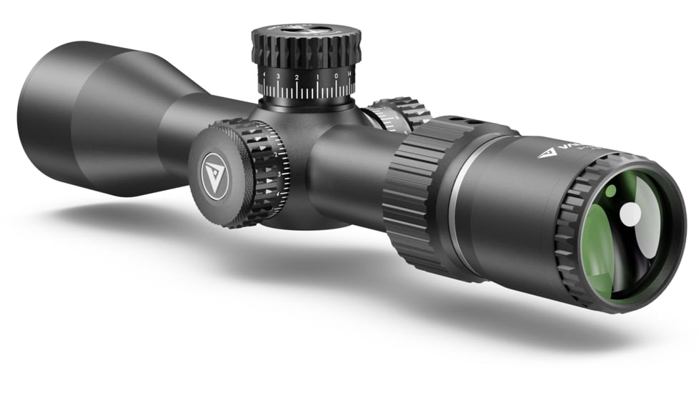 Valiant Optics Themys SF Compact Rifle Scope, 3-12x42mm, 30mm Tube, Mil HFT MRAD Reticle, Black, VL4104