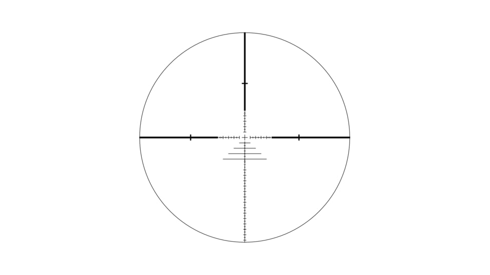 Valiant Optics Zephyr Rifle Scope, 6-24x50mm, 30mm Tube, SF SIR FBR Red/Green Illuminated Reticle, Black, VL2006