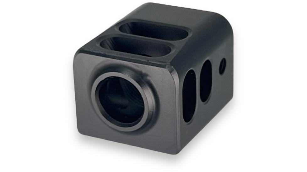 Valkyrie Dynamics 6 port Glock Muzzle Brake, Black, Gen 4, Glock 17,19,34, 714270117077-1760