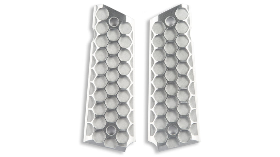 Valkyrie Dynamics Hive 1911 Grips, Brushed, Government/Commander, 714270116186-1739