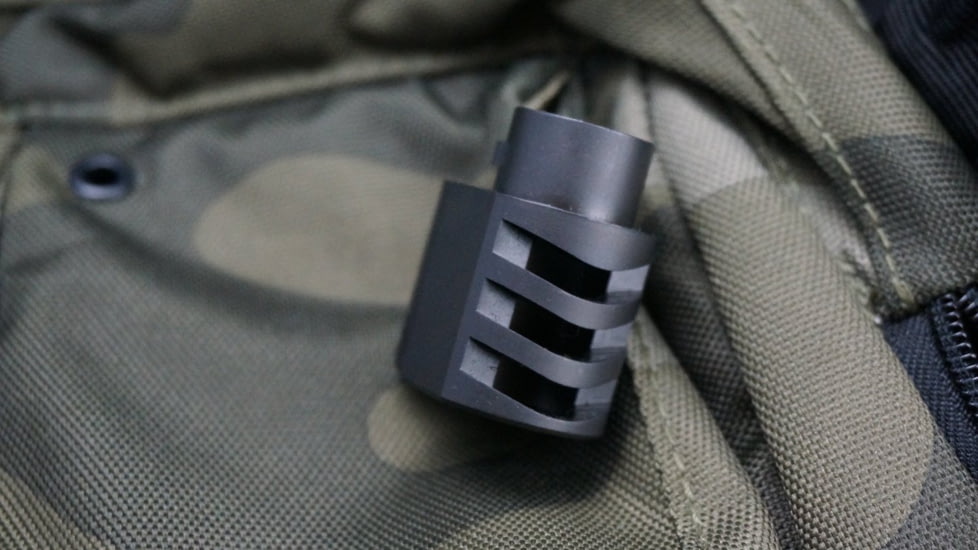 Valkyrie Dynamics Predator Muzzle Brake, Black, Government/Commander, 714270116186-1726