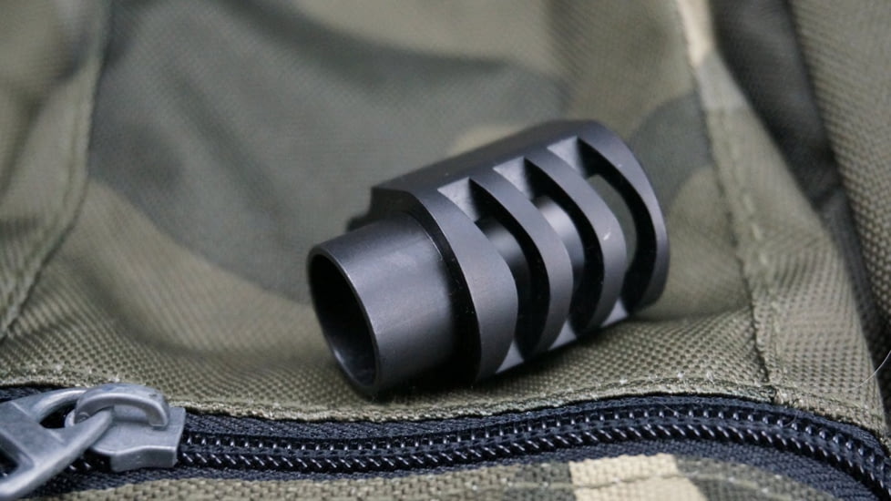Valkyrie Dynamics Predator Muzzle Brake, Black, Government/Commander, 714270116186-1726