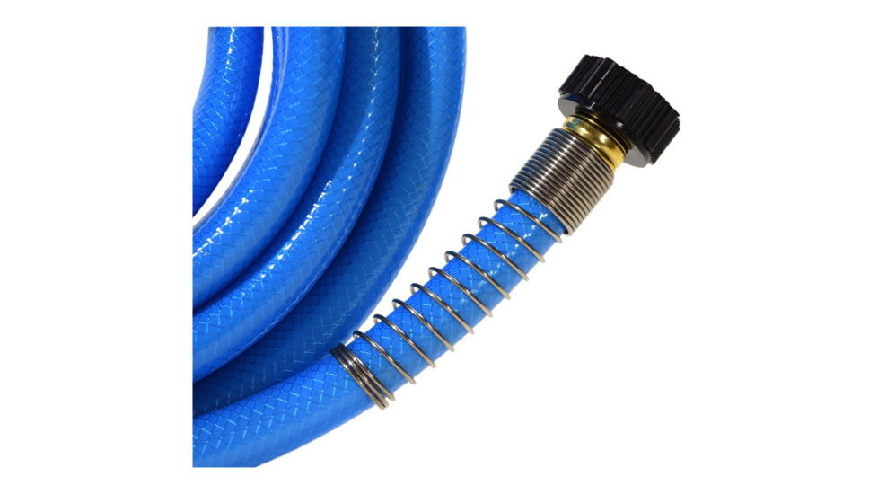 Valterra Aquafresh High Pressure Drinking Water Hose With Hose Savers - 5/8in x 50ft, Blue, 5/8in x 50ft, W01-9600