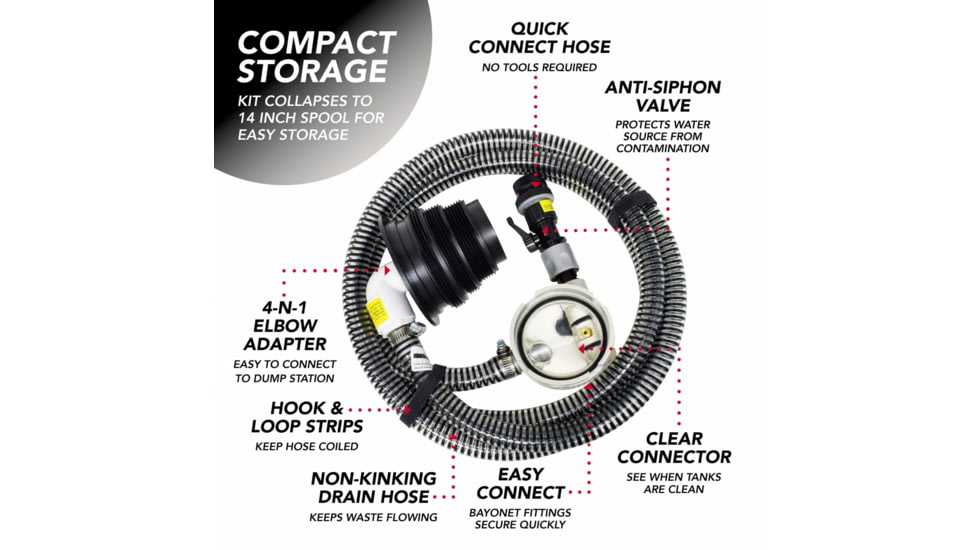 Valterra Complete Sewersolution System, 10ft, SS01