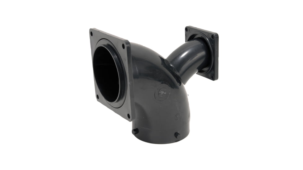 Valterra Flanged Valve Fitting 2 Way Ell 3in Bayonet x 3in Rotating Flange, T1036