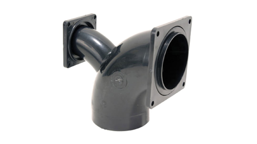 Valterra Flanged Valve Fitting 2 Way Ell 3in Spigot x 3in Rotating Flange, T1036-1